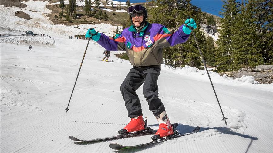 100-Year-Old Skier Shares 4 Secrets of Long, Healthy, Happy Life